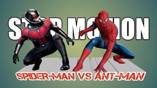 Spider Man Vs Ant Man Stop Motion Animations Kh Stop Motion