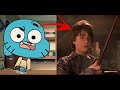 Gumball'da Popüler Filmlere Gönderme Yapılan Sahneler(Harry Potter,Transformers,Shrek....)