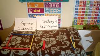 Straw Shapes with Mr. V.