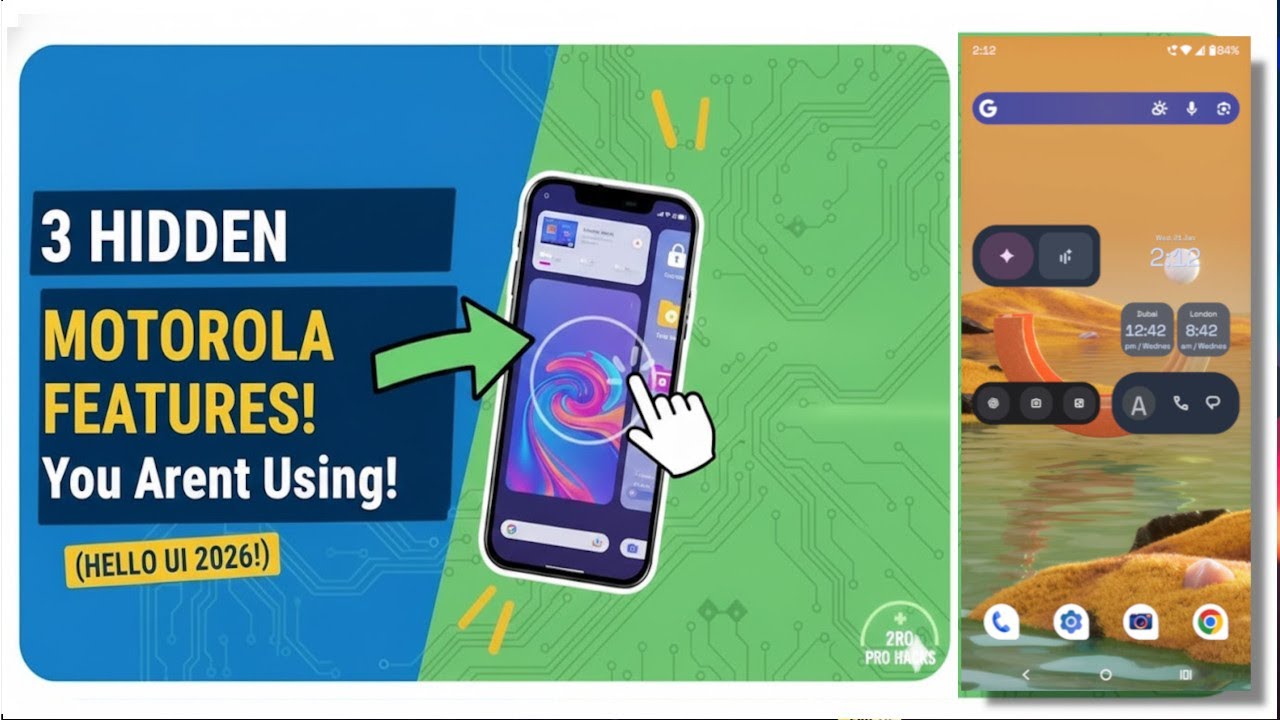 3 Hidden Motorola Features You Aren't Using! (Hello UI 2026) - YouTube