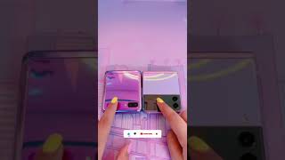Meet Pink Galaxy Z Flip vs Galaxy Z Flip3 5G ASMR #Shorts