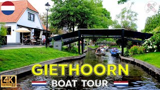 GIETHOORN BOAT TOUR│NETHERLANDS. Amazing boat tour in the canals of the Dutch village of Giethoorn.