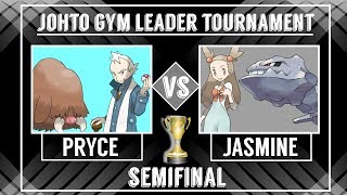 Semifinal! PRYCE vs. JASMINE - Johto Gym Leader Tournament (Pokémon Sun\/Moon)