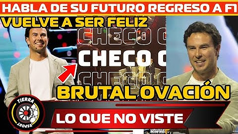 A BRUTAL OVATION! YOU DIDN'T SEE THIS IN THE INTERVIEW. CHECO PÉREZ TALKS ABOUT HIS RETURN TO F1 ...