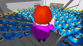 What If 1000 BARRY ESCAPE in BETTY'S BARRY'S PRISON RUN! (ROBLOX OBBY)