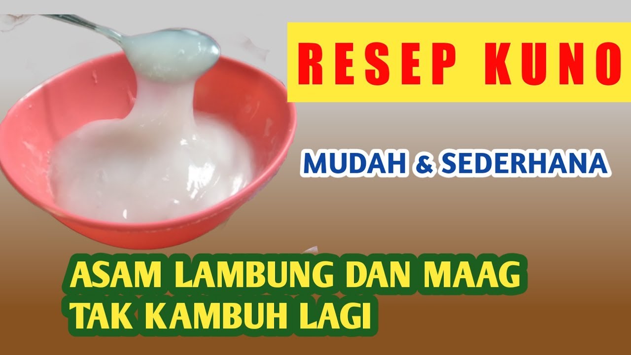 Obat yang mudah dan sederhana tapi bikin sakit asam lambung dan maag