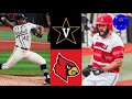 #2 Vanderbilt vs #15 Louisville Highlights | 2021 College Baseball Highlights