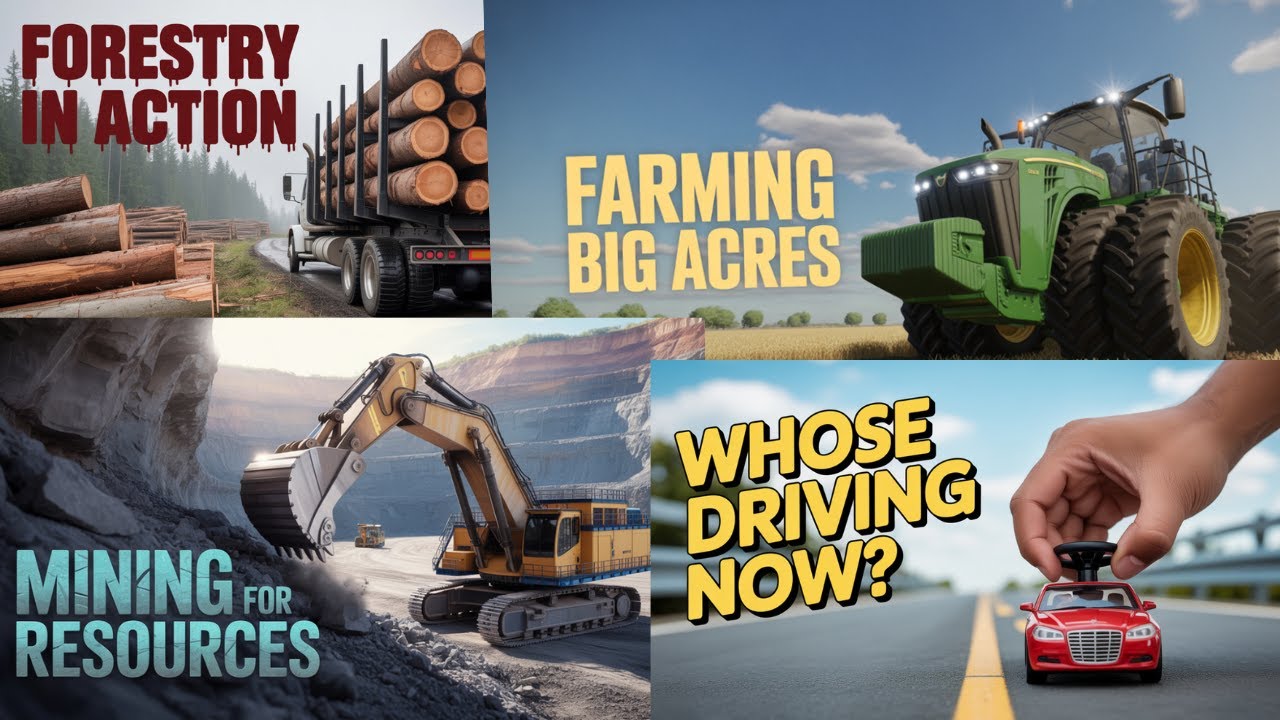Farming Simulator 25 | BACKSEAT DRIVER STREAM - YouTube