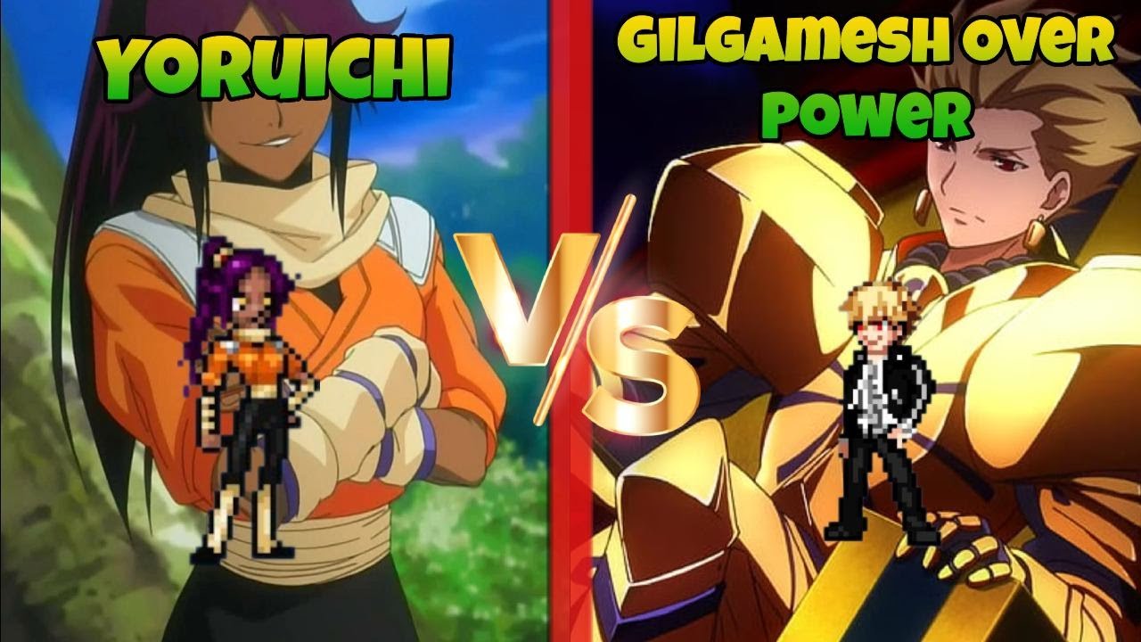 Jump Force MUGEN Yoruichi vs Gilgamesh Over Power