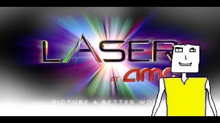 Laser at AMC Feature Presentation voiced by Microsoft Sam