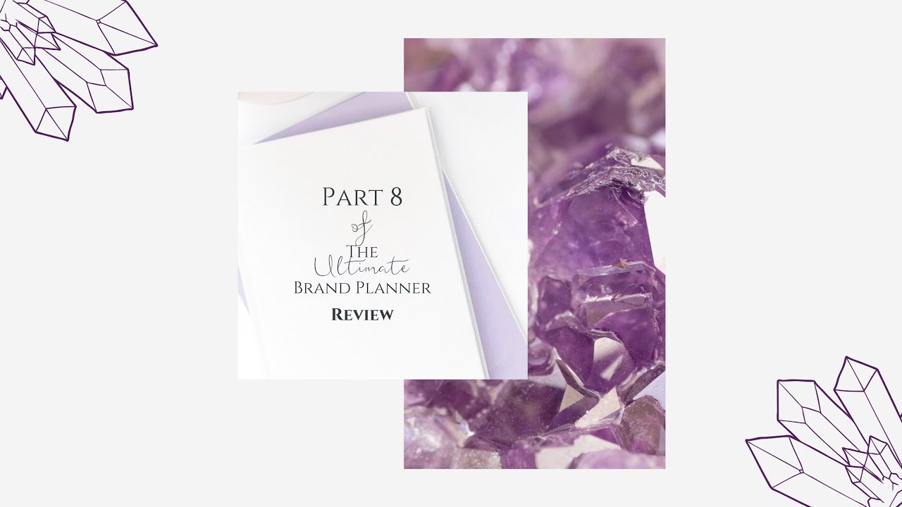 The Ultimate Brand Planner Part 8 review YouTube
