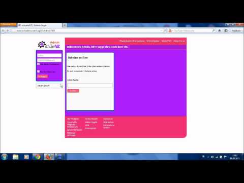 Schülervz Admin Login