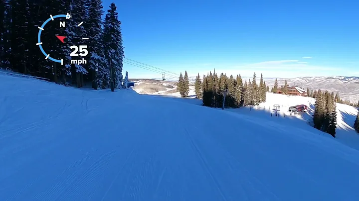 Beaver Creek Top to Bottom with speedometer