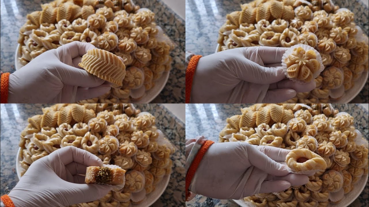 طلبية حلويات اللوز متنوعة وسهلة وسريعة 🇲🇦🇲🇦🇲🇦