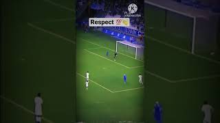 RESPECT FOR THE GOALKEEPER #viral #youtube #status #football #player #shorts