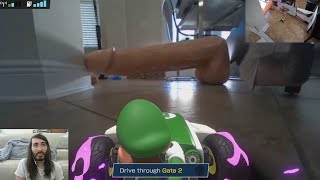 Luigi Takes On Moby Huge