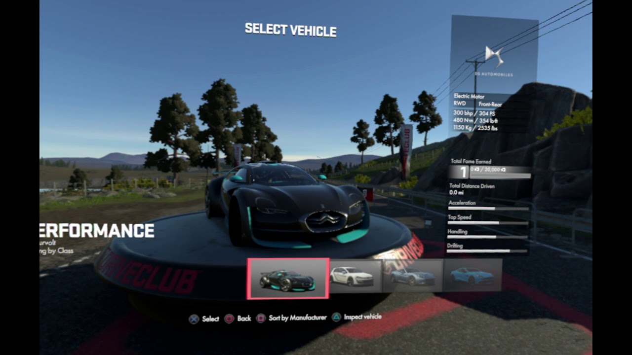 Driveclub VR Walkthrough No Commentary Gameplay (PS4 PRO)