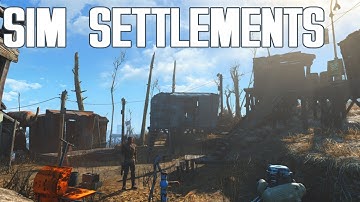 Fallout 4 Mod: Sim Settlements - Awesome Alternative Settlements Mod