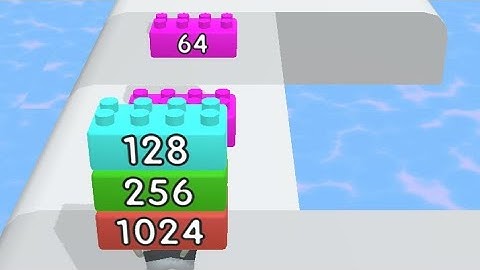 NOOB vs PRO vs HACKER - Brick Runner 2048