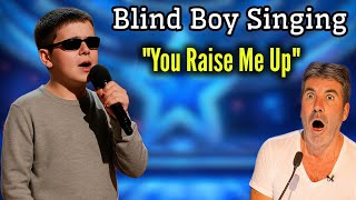 Simon Cowell In Tears : This Blind Boy shaking America got talent With Original song 