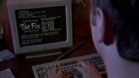 The Fix BBS (Bulletin Board System) 1994