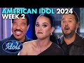 All week 2 american idol auditions 2024