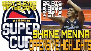 Shane Menina Offensive Highlights Vs. Mandaue City April 24, 2021 Vismin Super Cup