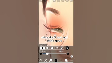 [ IBISPAINTx ] how to blinking eyes 👀 #shorts #arts #digitalart