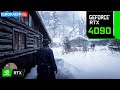 Red Dead Redemption 2 ►RTX 4090 - Ryzen 7 5800X 3D -Ultra Settings PC Gameplay! 4k Resolution 60fps