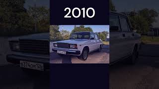 Эволюция машин жигули 1970-2024
