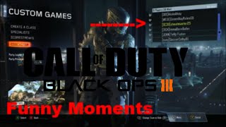 COD BO3 Funny Moments, Clan Tags, Hide and Seek, KicksAhoy Raging