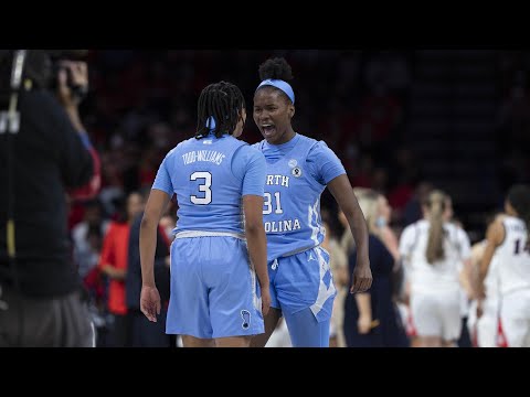 Video: UNC Women's Basketball Downs Arizona To Advance To Sweet 16 - Highlights