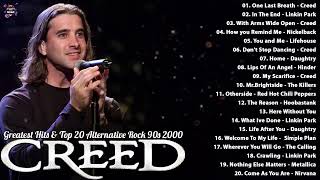 Alternative Rock Mix 90s 2000s🎶Creed, Linkin Park, Coldplay, Hinder, Metallica, Evanescence