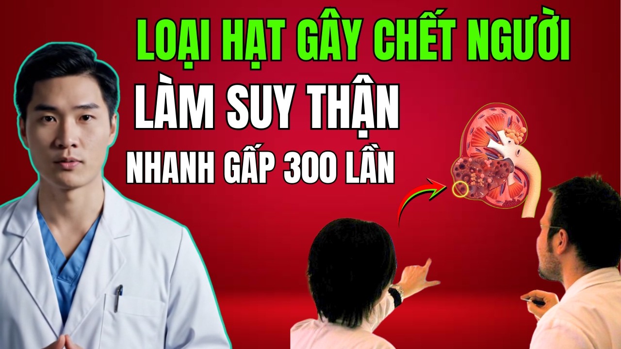 Bác Sĩ Cảnh Báo: 3 Loại Hạt Khiến Thận Suy Nhanh Và 3 Loại Hạt Nên Ăn Để Bảo Vệ Thận Lâu Dài