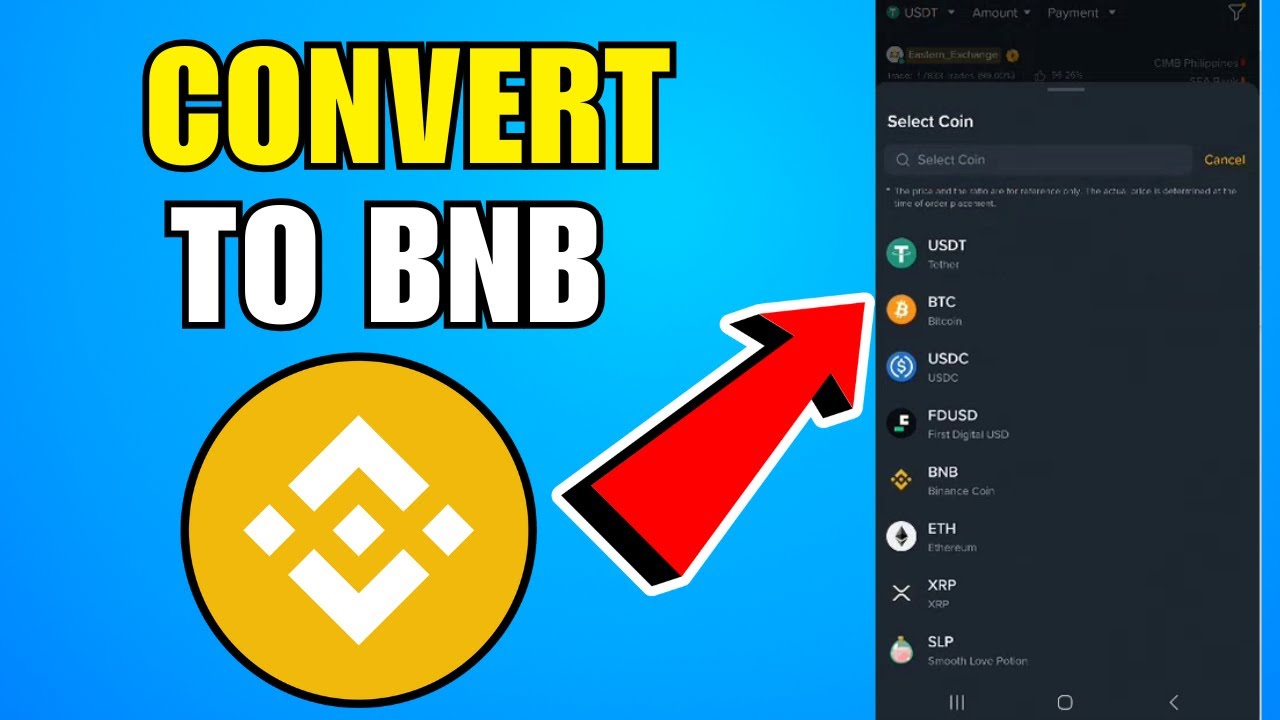 How To Convert Small Balances To BNB On Binance (2026) (Complete Guide)