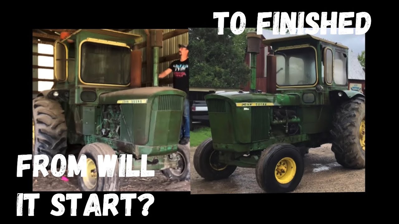 Will it Start?…to FINISHED!  The 1963 John Deere 5010 story