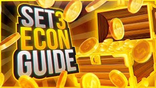 Saintvicious | SET 3 ECON GUIDE! How to Manage Economy in Set 3 - Teamfight Tactics