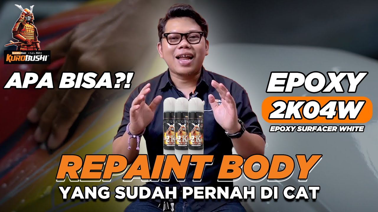MEMANGNYA EPOXY 2K04W BISA DIPAKAI UNTUK MEDIA YANG UDAH PERNAH DICAT SEBELUMNYA?? - 