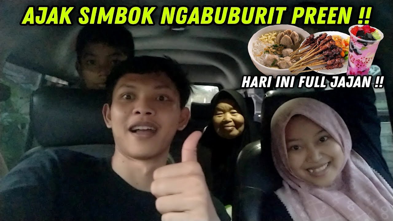 AJAK SIMBOK NGABUBURIT PREEN, HARI INI FULL JAJAN !!