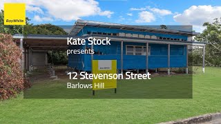 12 Stevenson Street, Barlows Hill QLD 4703