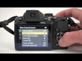 Nikon Coolpix P500 test - menu