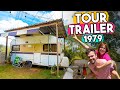 TOUR pelo TRAILER VINTAGE de 1989 | Gabob Viaja | EP.07