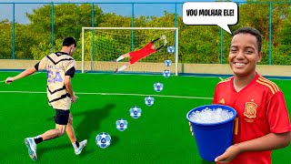 QUEM FIZER MENOS PONTOS  LEVA CASTIGO GELADO!