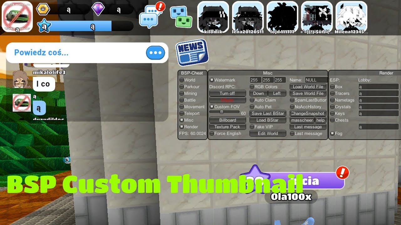 BlockStarPlanet Custom Thumbnail | BSP Cheat/Hack - YouTube