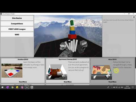 Introduction to Virtual Robotics Toolkit - Part 1 (Overview)
