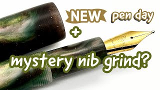 ✒️ NEW PEN DAY Wonderful NIB Grind ... Similar to Naginata? Loft Pens UK Bespoke Maker Fountain Pen
