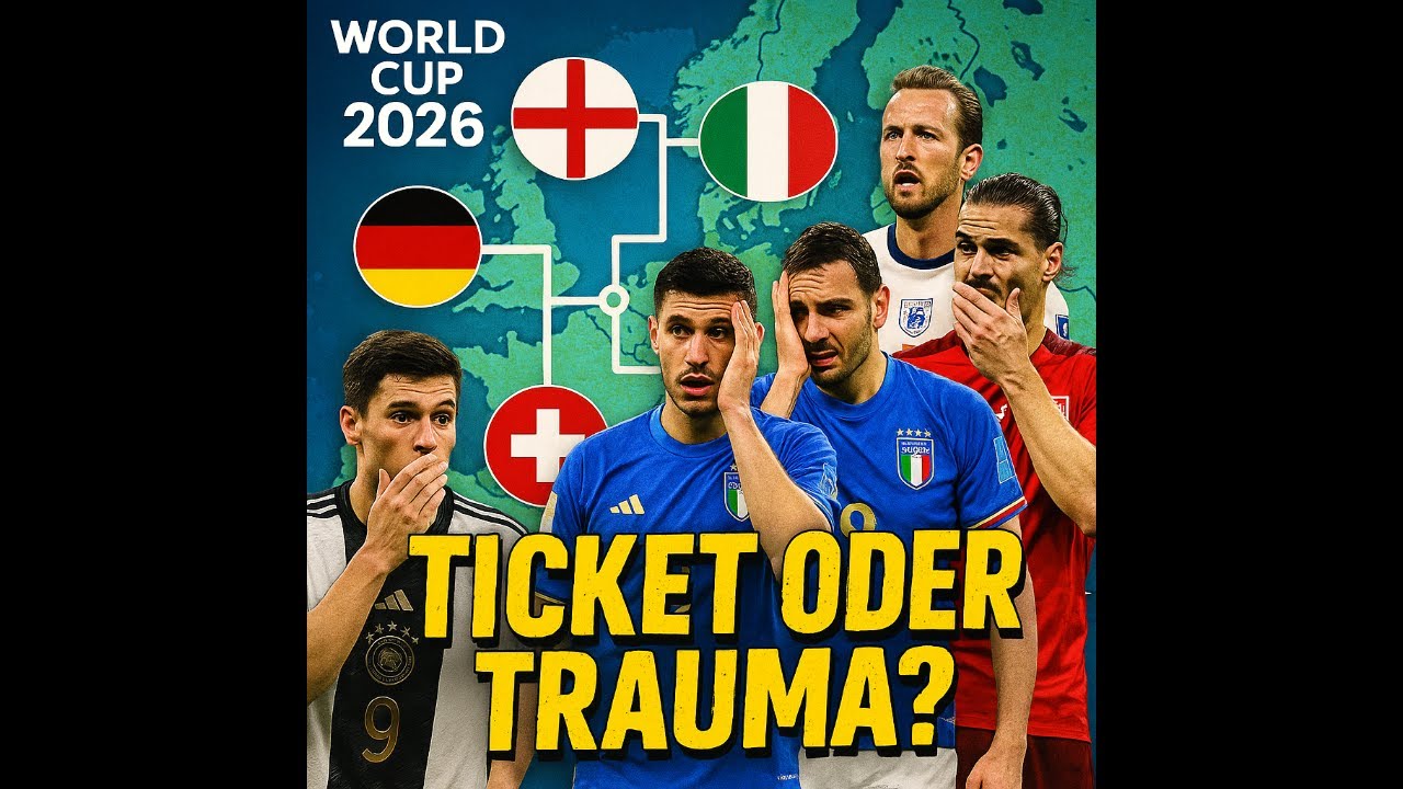 Deutschland & Italien zittern: So spannend ist die WM-Quali 2026 in Europa