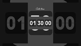 🖤1 Hour 30 Minutes Silent Timer🖤Like and Subscribe 👍