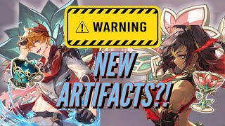 NEW 3.6 ARTIFACTS!!! WATCH THIS BEFORE YOU FARM THEM | Genshin Impact |
