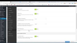 Theme Settings Performance Maintenance import export